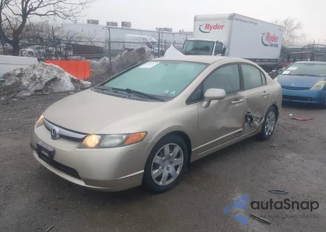 2008 Honda Civic Lx from USA, damaged, VIN 1HGFA16548L009960